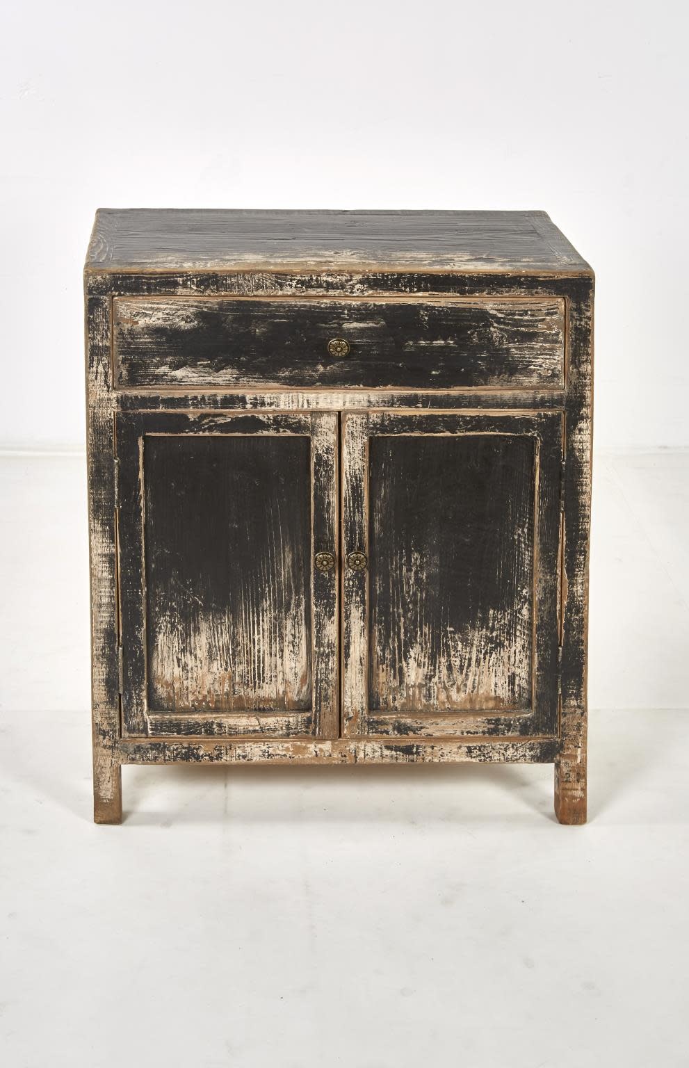 Amelia Cabinet Distressed Black 28x15x34,  Furniture Available for Local Delivery or Pick Up