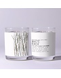 Just Bee White Birch Candle, 7 oz