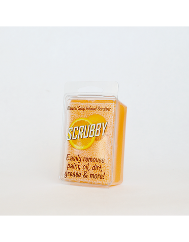 Scrubby Soap Original Orange, Available for local pick up