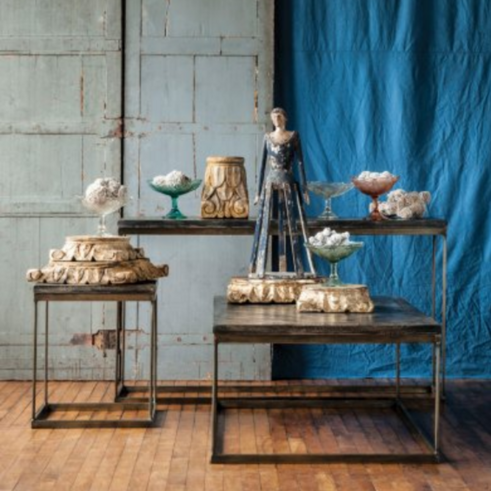 Carved Pillar Base, Large