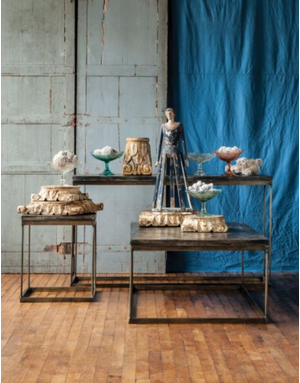 Carved Pillar Base, Large