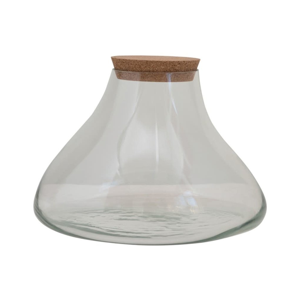 Glass Terrarium/Jar with Cork Lid