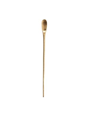 Brass Cocktail Spoon 9"