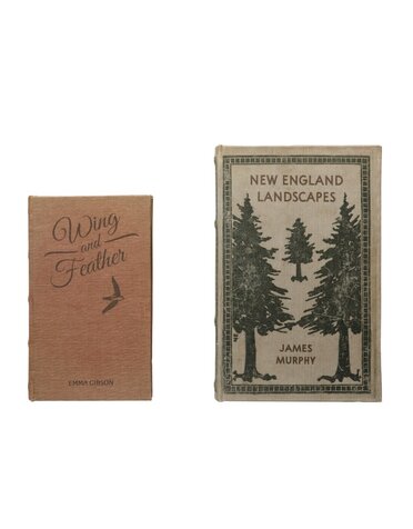"New England Landscapes" Book Storage Box Set