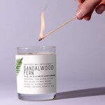 Just Bee Sandalwood Fern  Candle