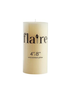 Unscented Pillar Candle (4x8)