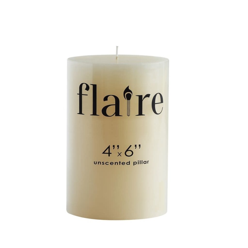 Unscented Pillar Candle (4x6)