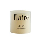 Unscented Pillar Candle (4x4)