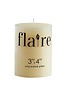 Unscented Pillar Candle (3x4)