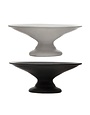 Medium Stoneware Pedestals, Matte Finish, 2 Colors