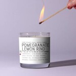 Just Bee Pomegranate & Lemon Rind Candle - 7 oz