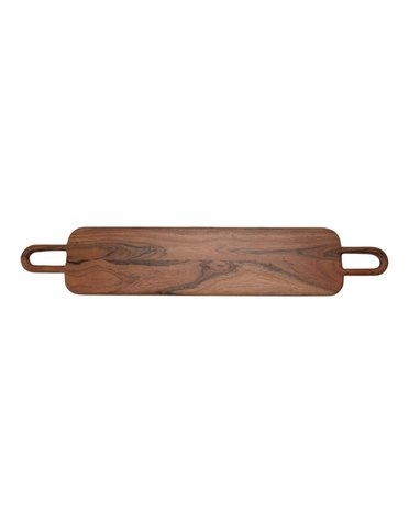 Acacia Wood Cheese/Cutting Board with Handles 32x6