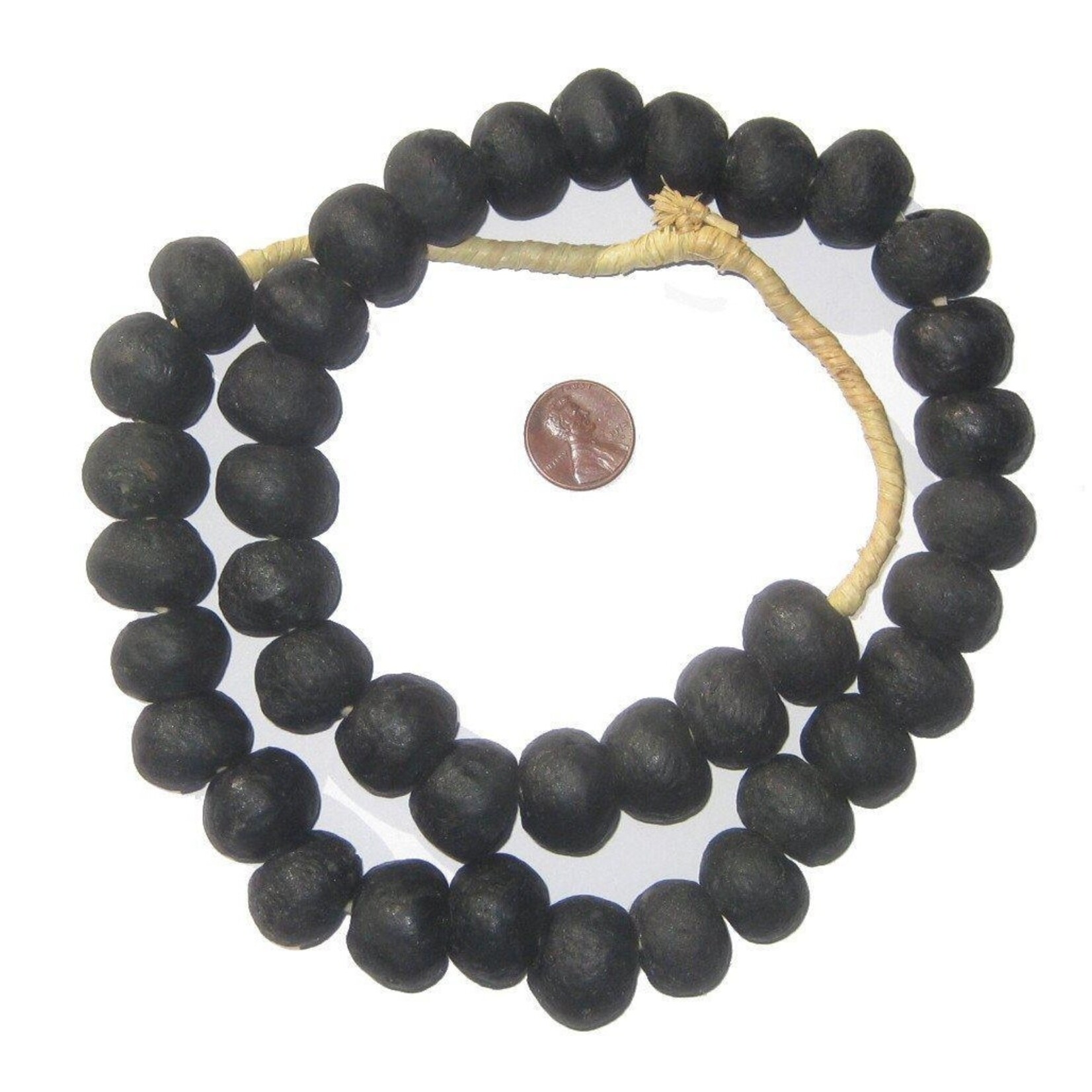 Recycled Glass Beads 18 mm Assorted Colors