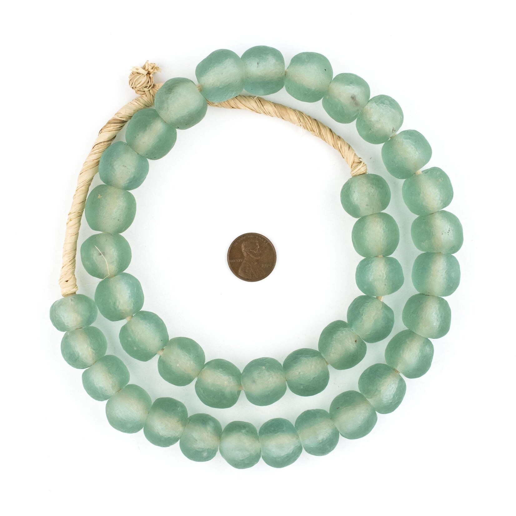 Recycled Glass Beads 18 mm Assorted Colors