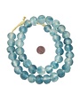 Recycled Glass Beads 18 mm Assorted Colors, Priced Individually