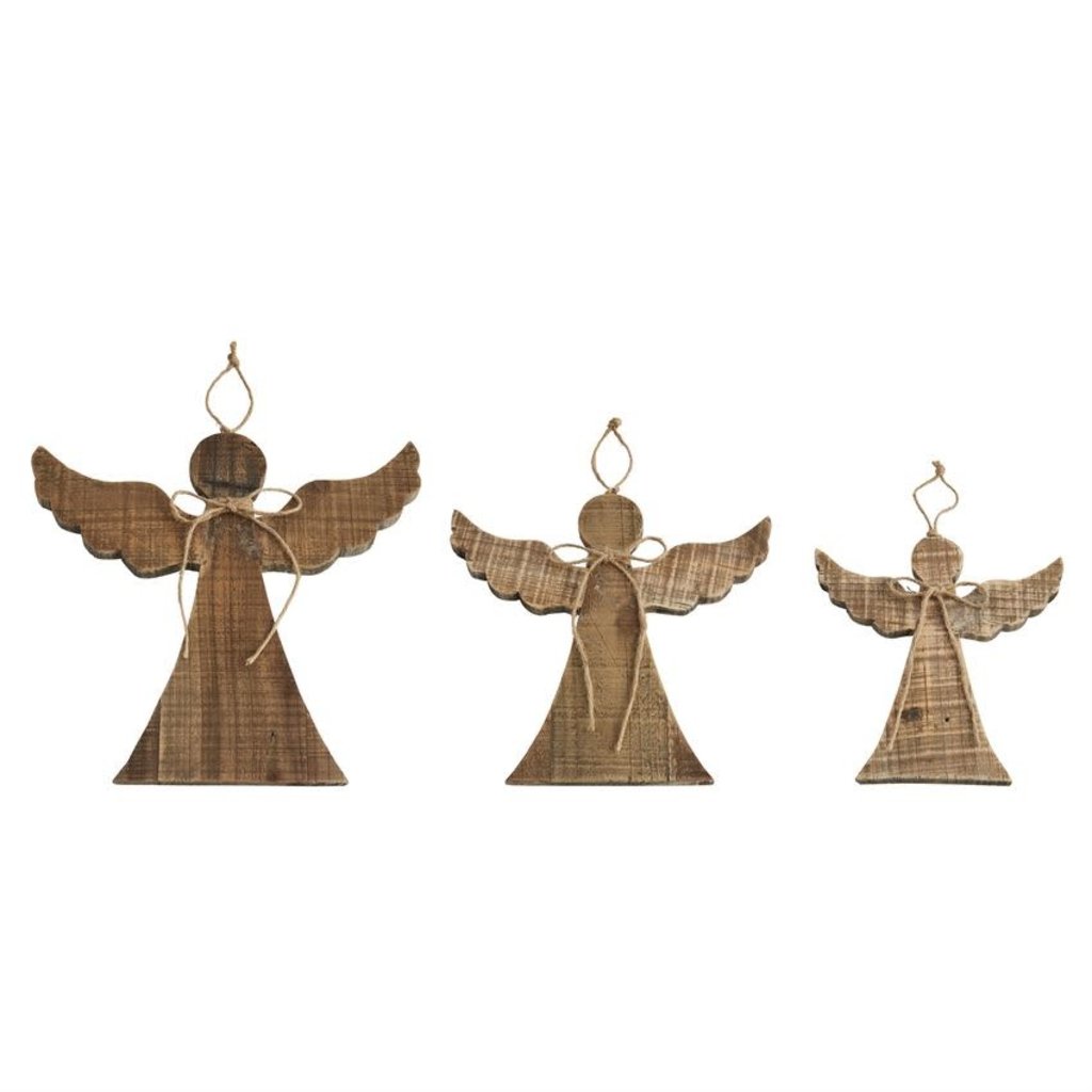 Small Angel Wood Ornament Hanger