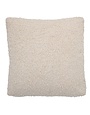 Cotton Boucle Pillow, Cream, 20 in.