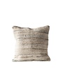 Recycled Cotton & Canvas Chindi Pillow