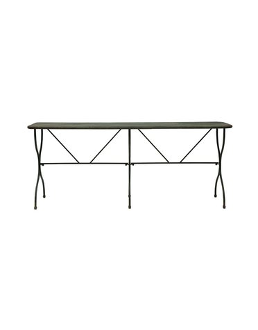 Metal Table, Distressed Green, 72 x 19.5 x 29.5 Furniture Available for Local Delivery or Pick Up
