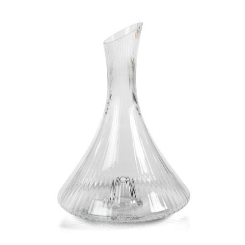 Bandol Fluted Textured Decanter, 8 X 11 in., Available for local pick up