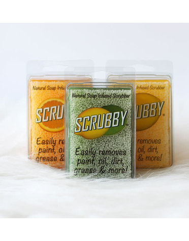Scrubby Soap Lemon/Lime, Available for local pick up