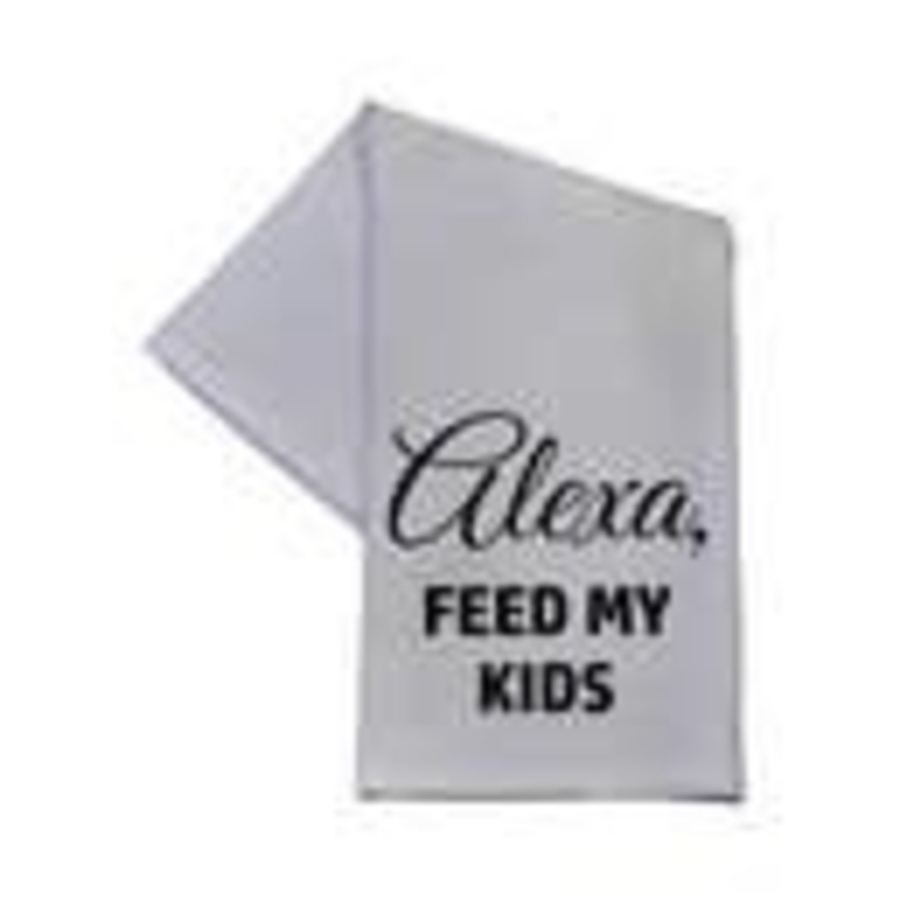 Alexa, Feed My Kids Tea Towel