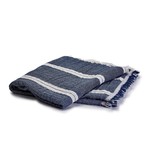 Natural Comfort Reversible Throw with Fringe