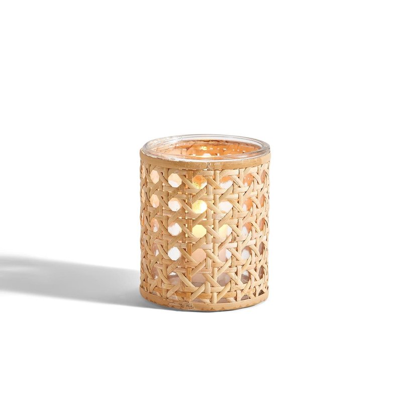 Lumingnon Cane Webbing Candleholder / Vase, L