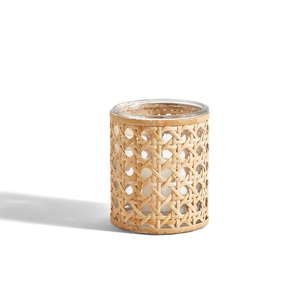 Lumingnon Cane Webbing Candleholder / Vase, L
