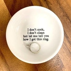 I Don't Cook, I Don't Clean Trinket Dish