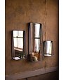Metal Framed Mirror with Shelf, Small 8x3.5x12