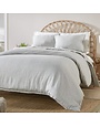 Brisbane Linen Duvet Cover, Seaglass, King