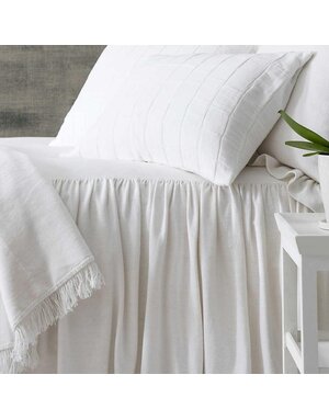 Wilton Cotton Bedspread, King, White