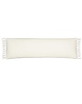 Logan Lumbar Pillow, White, 18x58 w/ Insert