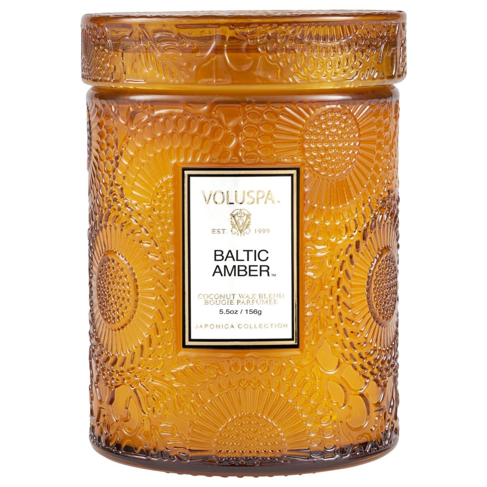 Voluspa Baltic Amber Small Jar Candle, 5.5oz,
