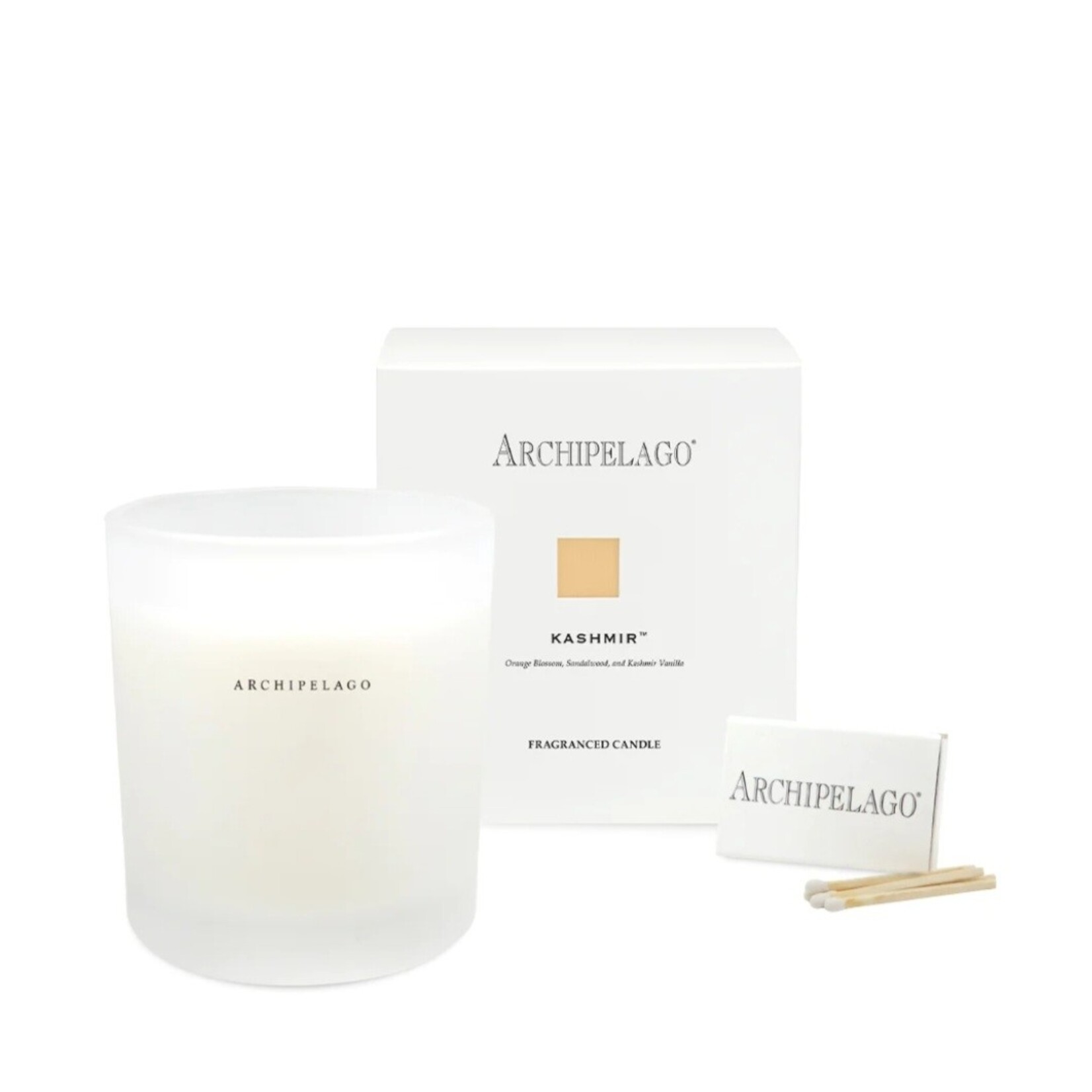 Archipelago Kashmir Boxed Candle, 10 oz