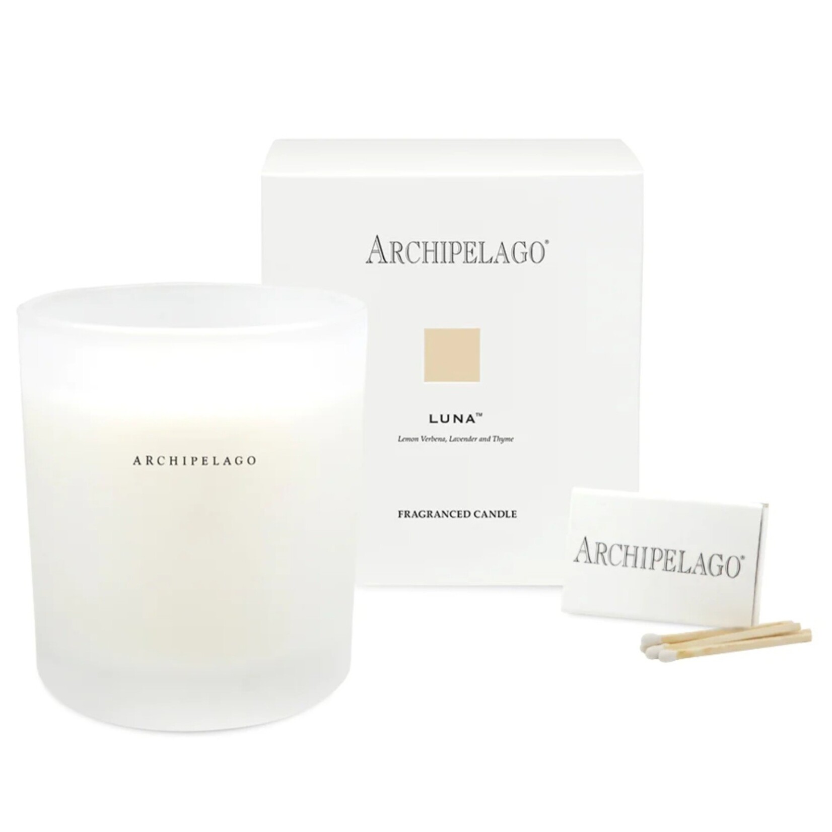 Archipelago Luna Boxed Candle, 10 oz