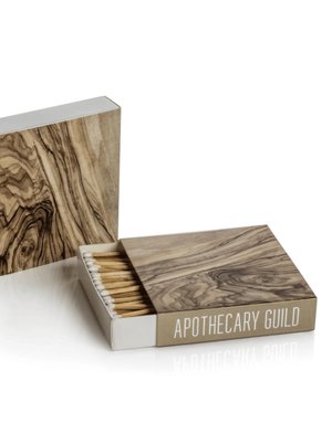 Curated Matches Wood Box, 120 Pack, 4"