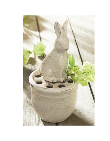 Bunny Pot Vase, 5.5 x 11.5