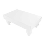 White Serving Stand, 12.5 in.  x 20.25 in.