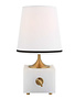 Blockhead Mini Lamp, Satin Brass, 6 x 6 Available for Local Pick Up