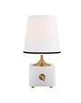Blockhead Mini Lamp, Satin Brass, 6 x 6