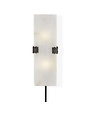 Clasp 2 Light Sconce, Bronze, Available for local pick up