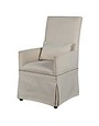 Margaret Dining Chair, French Linen, 25 x 26 x 42 Furniture Available for Local Delivery or Pick Up