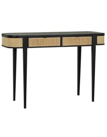 Benz Console Table, Black, 48 x 16 x 30 Furniture Available for Local Delivery or Pick Up