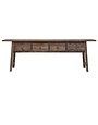 Reclaimed Pine Wood Console Table 70 x 15 x 24 Furniture Available for Delivery or Pick Up