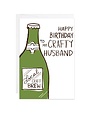 Crafty Husband - Mini Card