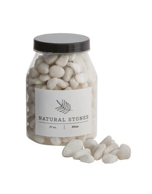 Natural Stones, White, 37 oz