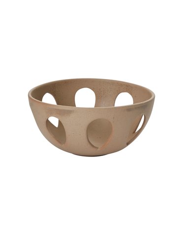 Orchard Bowl, Tan, 7 Round,  Available for local pick up