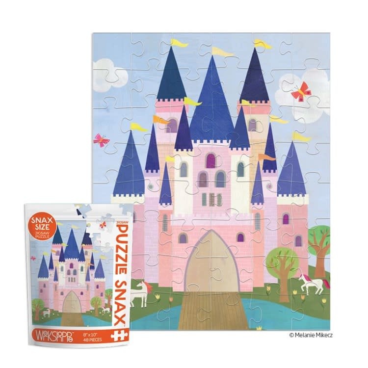 Puzzle, Pink Royal Castle, 48 Piece